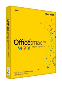 MS Office Mac Home and Student 2011